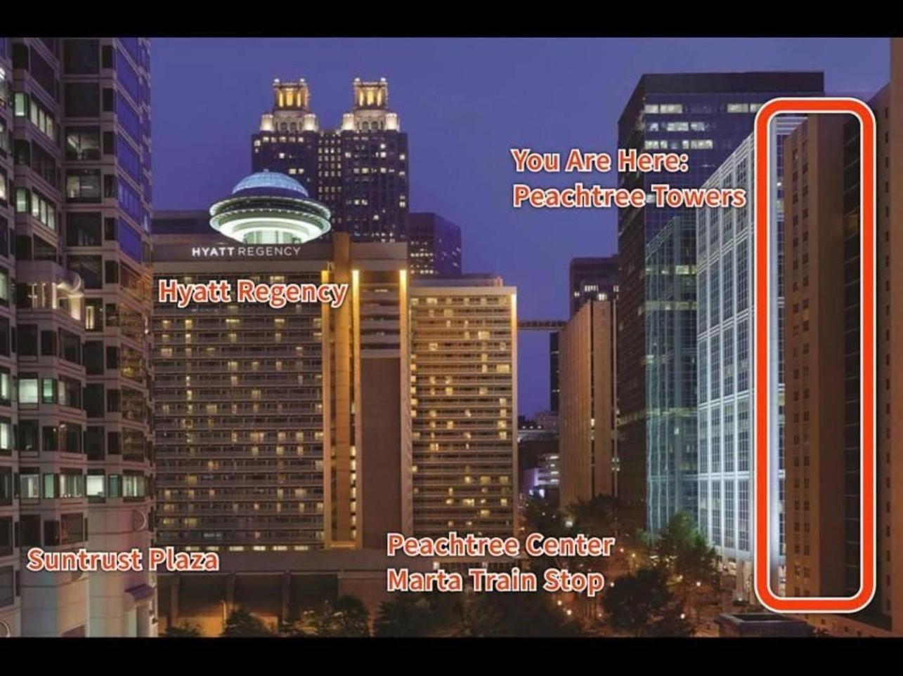 Stayatl High Rise Condo Downtown Atl With Views Atlanta Exterior photo